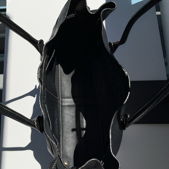 Tod's Vintage Classic Black Pebbles Leather D-Bag Tote Bag - Picture 5 of 16